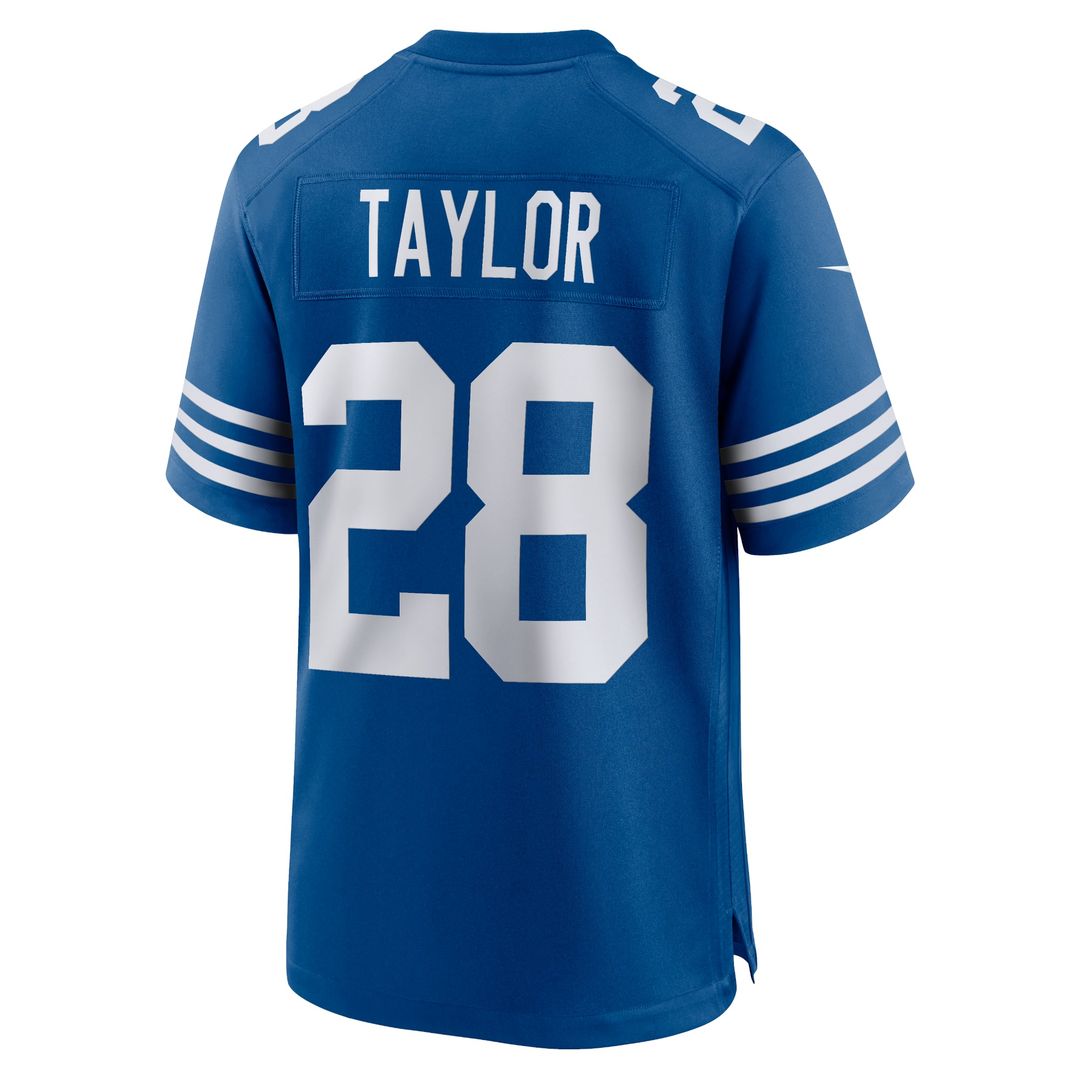 Jonathan Taylor Indianapolis Colts White Game Jersey