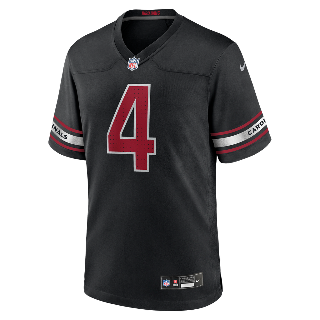 Jeremiyah Love Arizona Cardinals Black Alternate Game Player Jersey
