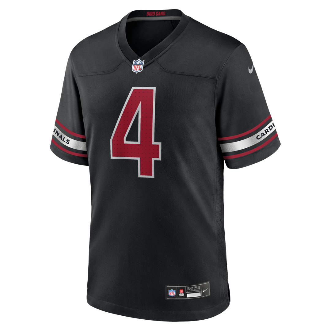 Jeremiyah Love Arizona Cardinals Black Alternate Game Player Jersey