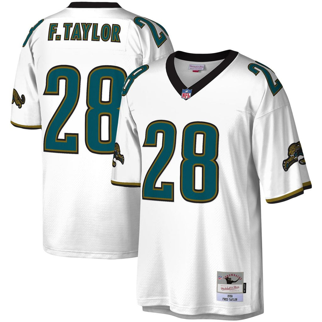 Fred Taylor Jacksonville Jaguars White Legacy Replica Jersey