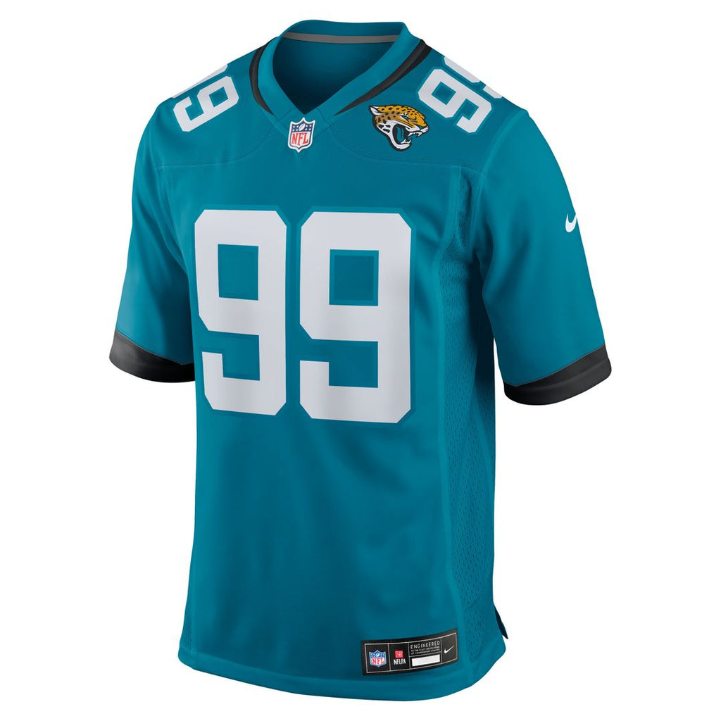 Ruke Orhorhoro Jacksonville Jaguars Teal Team Game Jersey