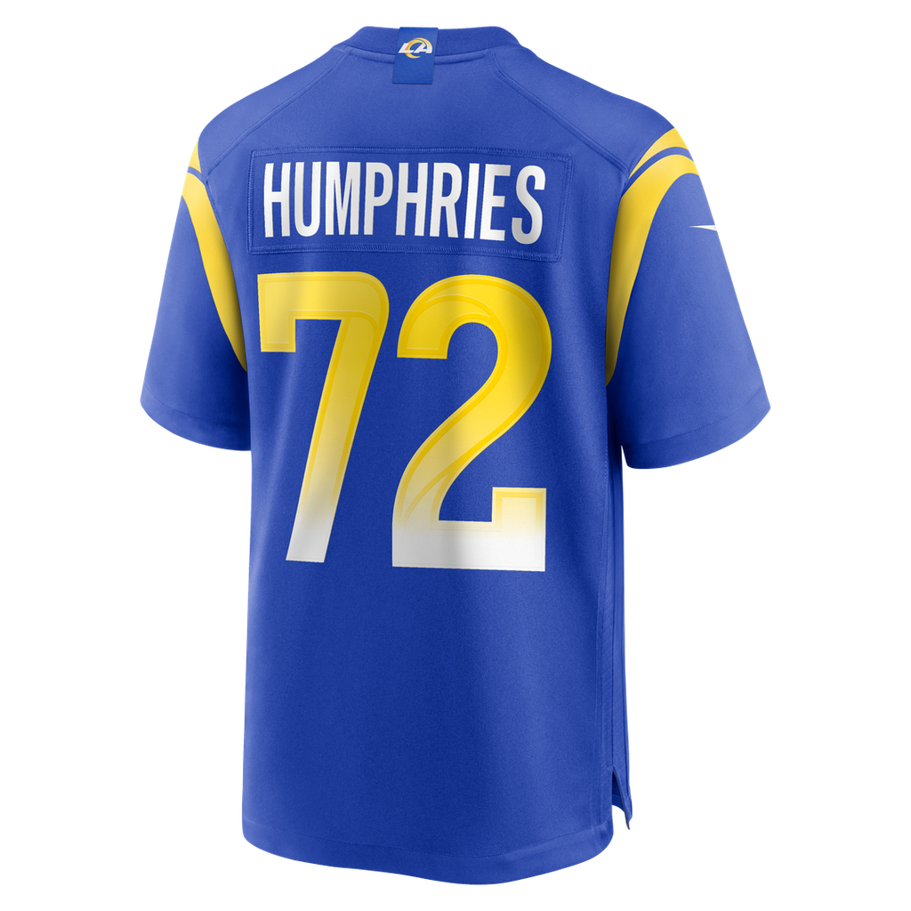 D.J. Humphries Los Angeles Rams Royal Team Game Jersey
