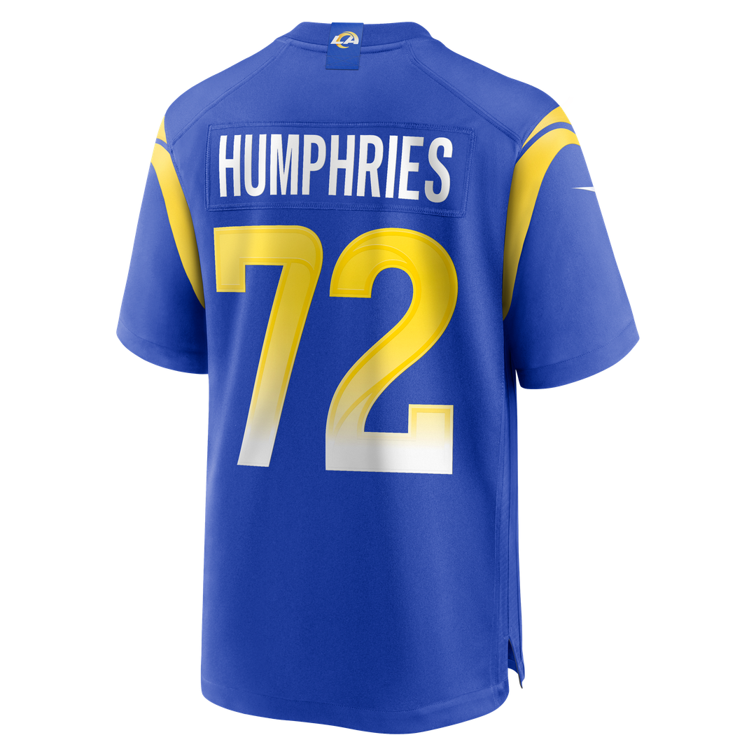 D.J. Humphries Los Angeles Rams Royal Team Game Jersey