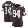 Mason Graham Cleveland Browns Brown Game Jersey