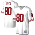 Jerry Rice San Francisco 49ers White Legacy Replica Jersey
