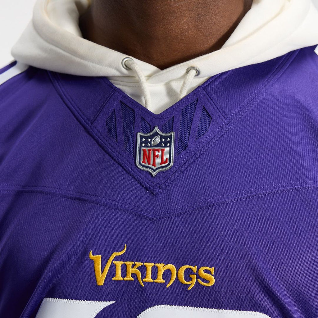 Justin Jefferson Minnesota Vikings White Alternate Vapor F.U.S.E. Stitched Limited Jersey