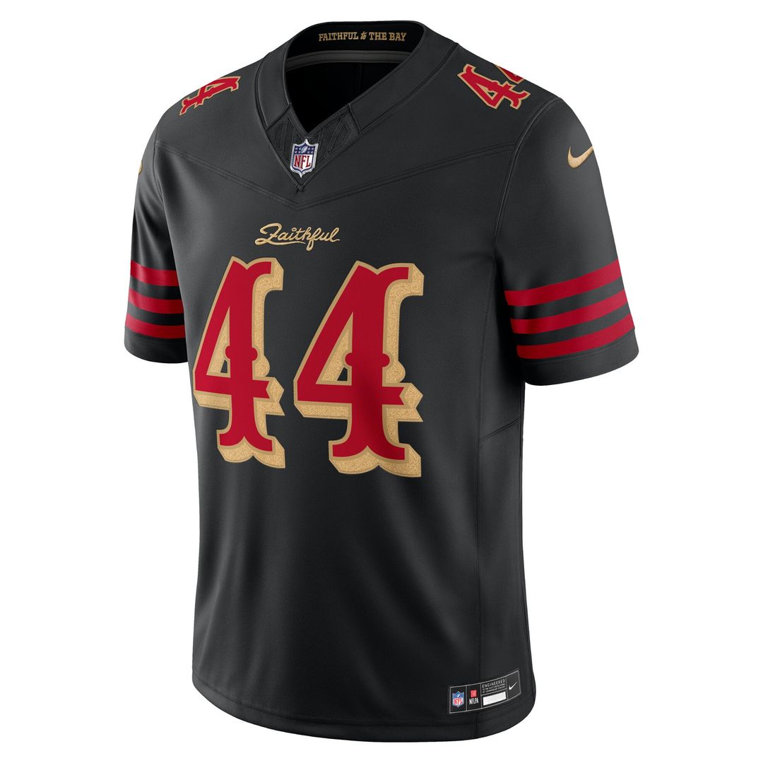 Kyle Juszczyk San Francisco 49ers Black Rivalries Collection Stitched Limited Jersey