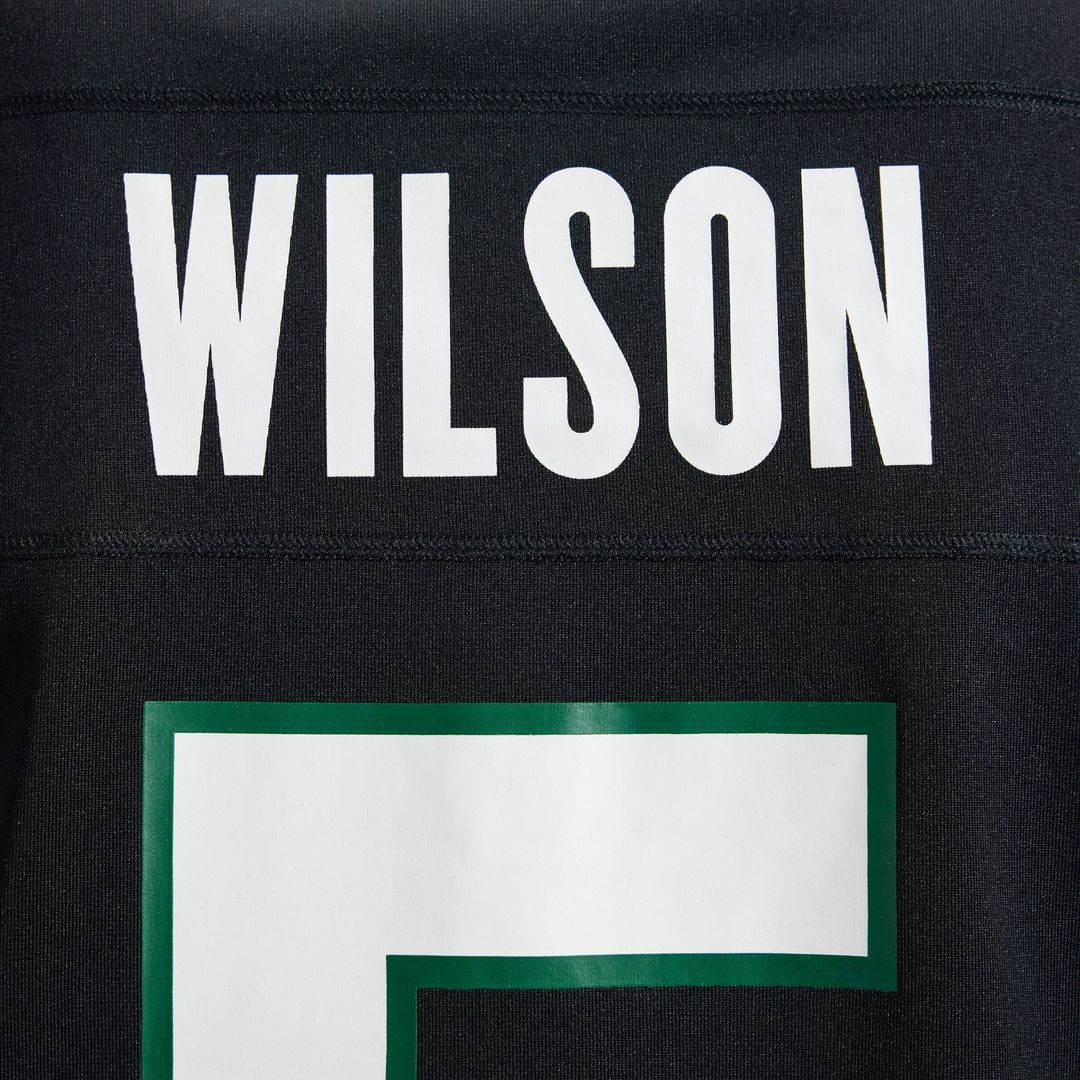 Garrett Wilson New York Jets Legacy Black Alternate Game Jersey