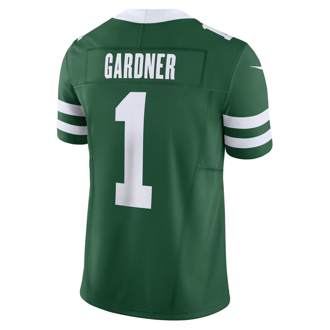 Ahmad Sauce Gardner New York Jets Legacy Green Vapor F.U.S.E. Limited Jersey