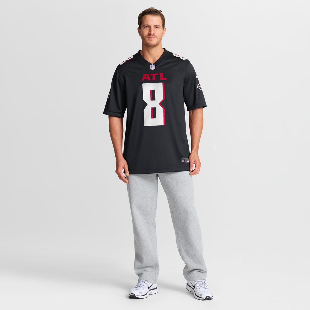 Kyle Pitts Sr. Atlanta Falcons Black Team Game Jersey