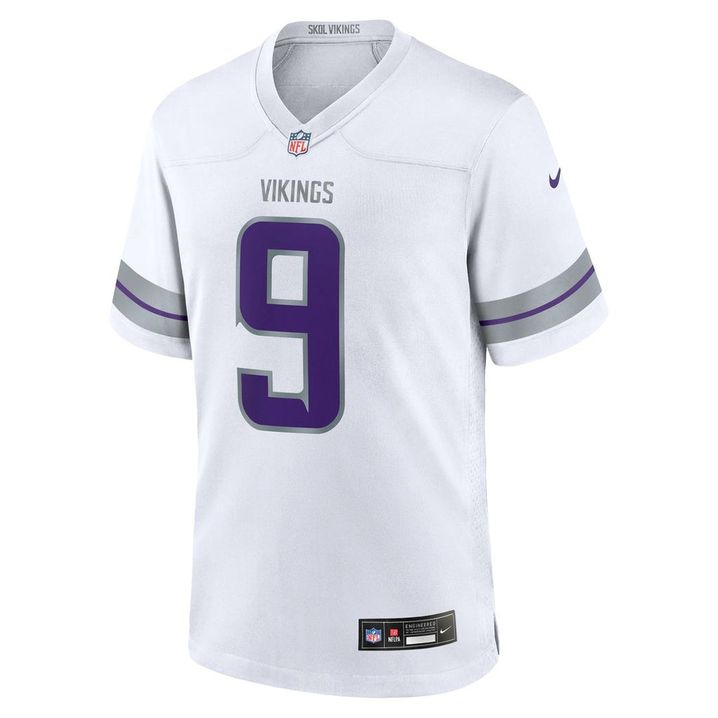 J.J. McCarthy Minnesota Vikings Purple Player Game Jersey