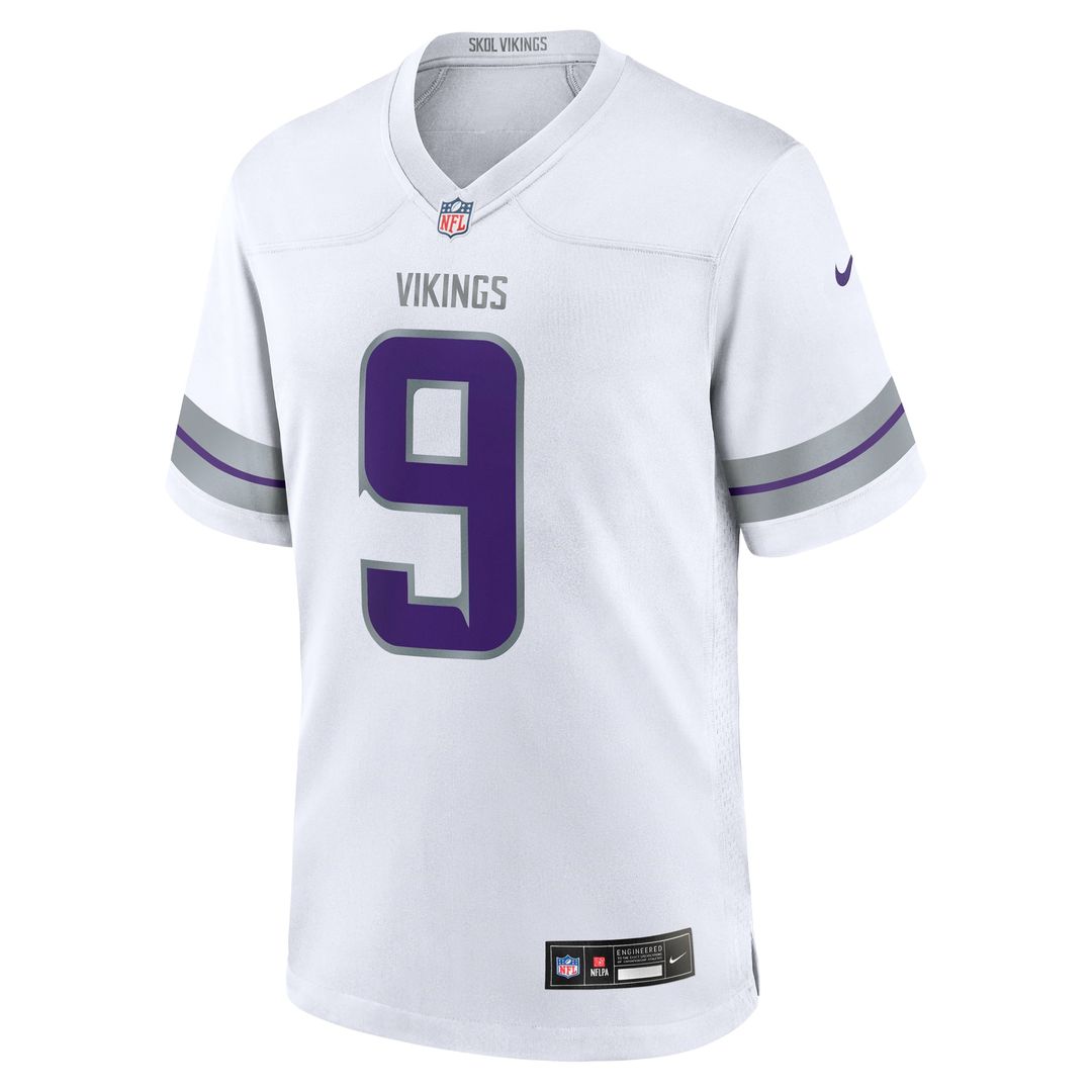 J.J. McCarthy Minnesota Vikings Purple Player Game Jersey