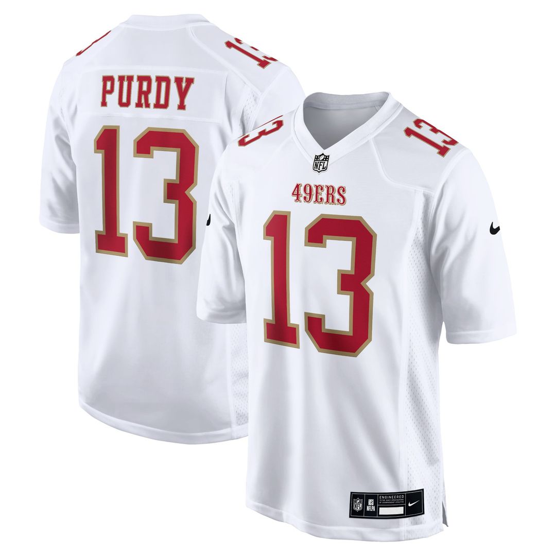 Brock Purdy San Francisco 49ers Tundra White Fashion Game Jersey