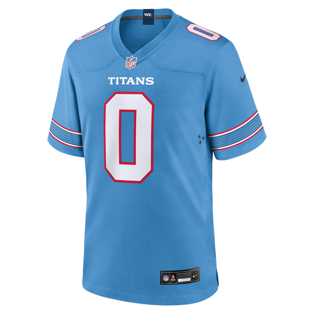 Calvin Ridley Tennessee Titans Light Blue Game Jersey