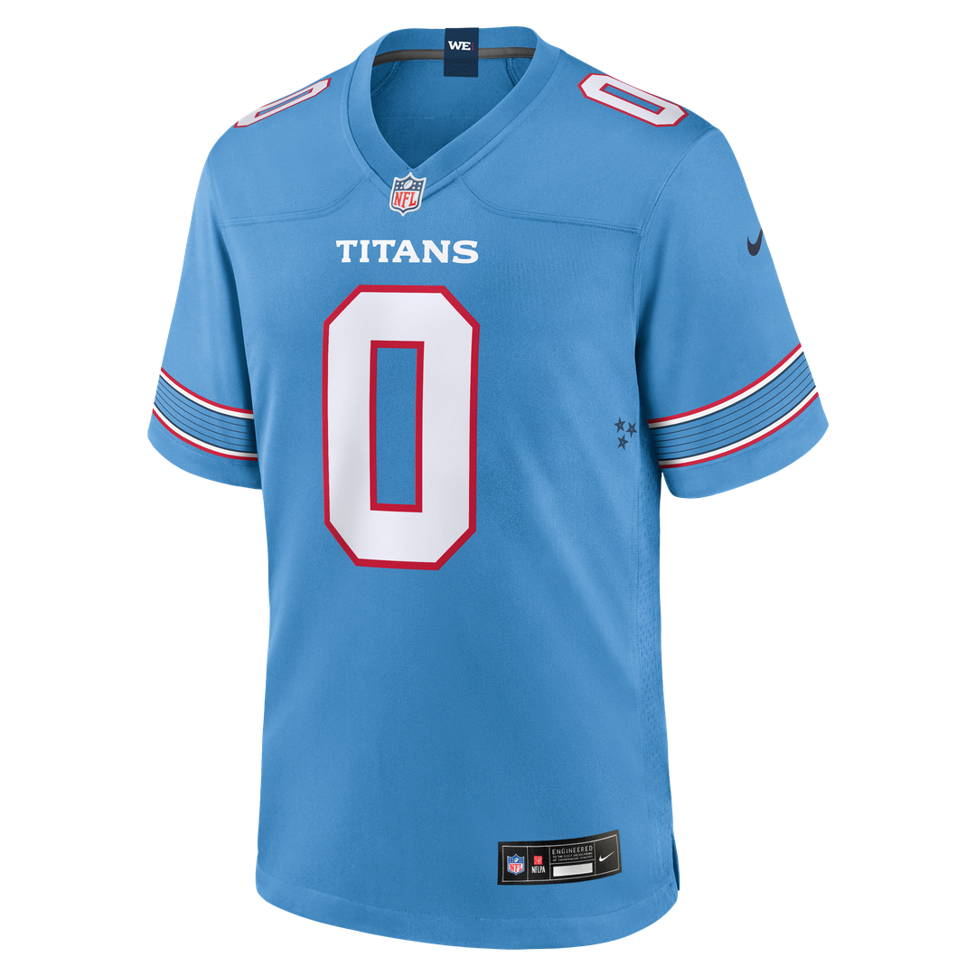 Calvin Ridley Tennessee Titans Light Blue Game Jersey