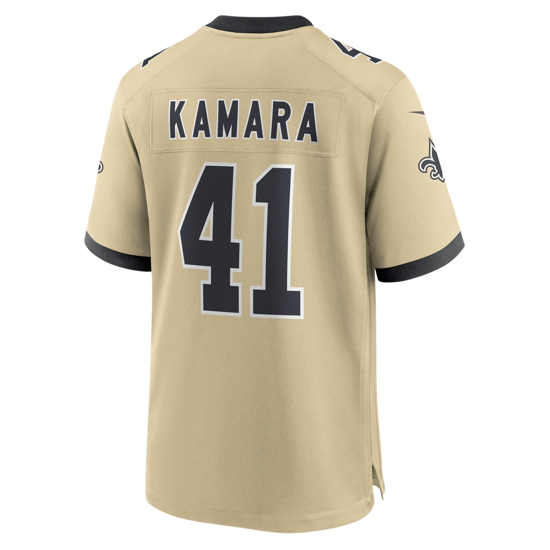 Alvin Kamara New Orleans Saints White Alternate Game Jersey