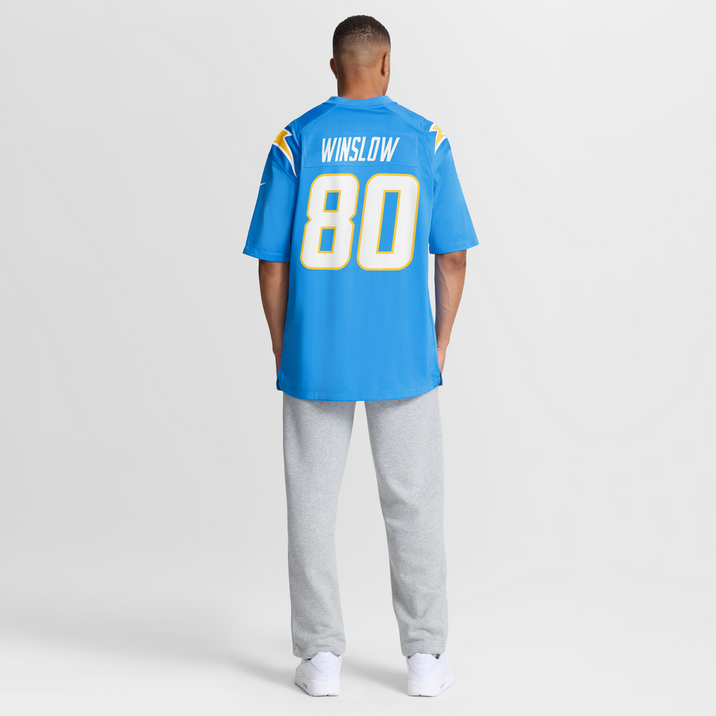 Kellen Winslow Los Angeles Chargers Powder Blue Game Retired Player Jersey