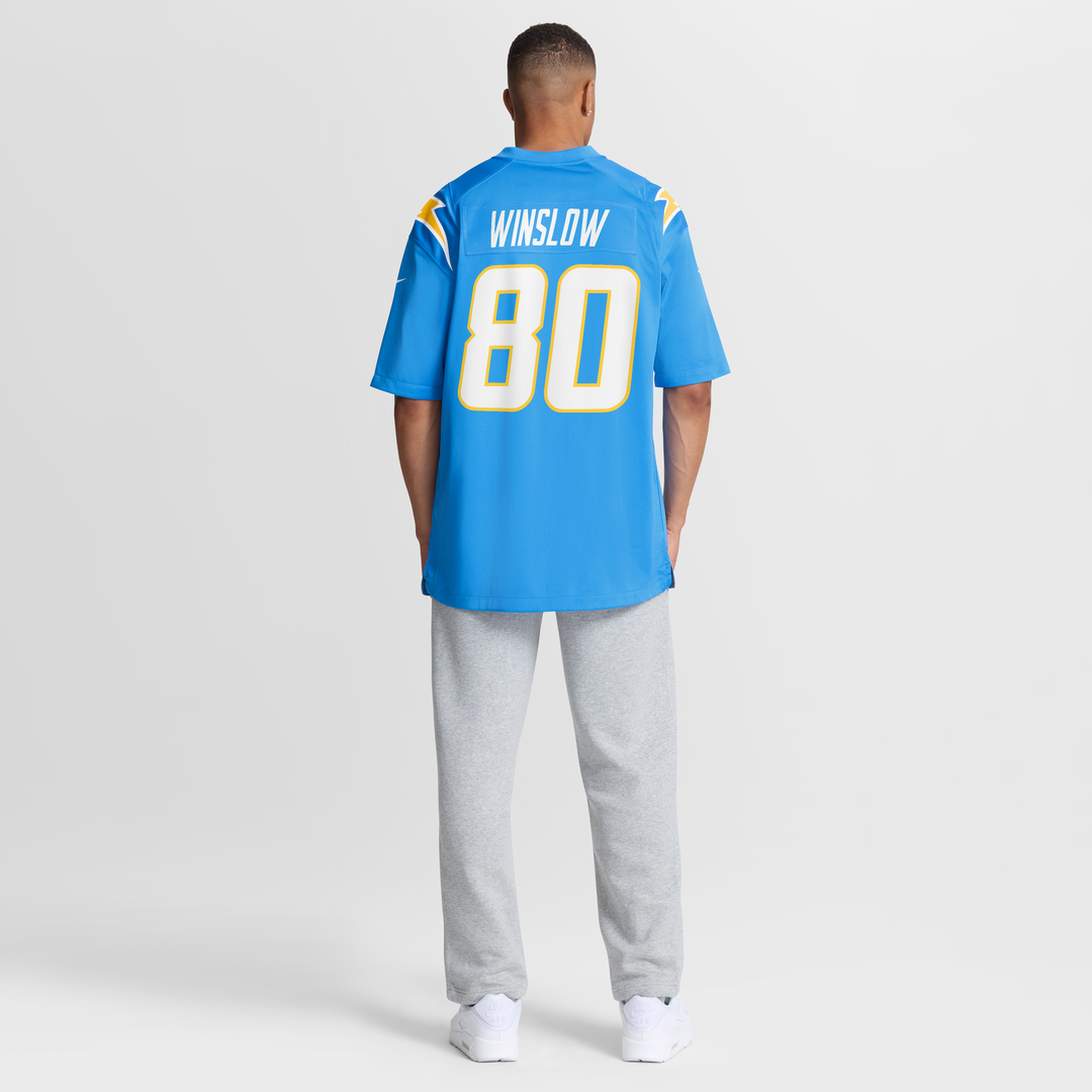Kellen Winslow Los Angeles Chargers Powder Blue Game Retired Player Jersey