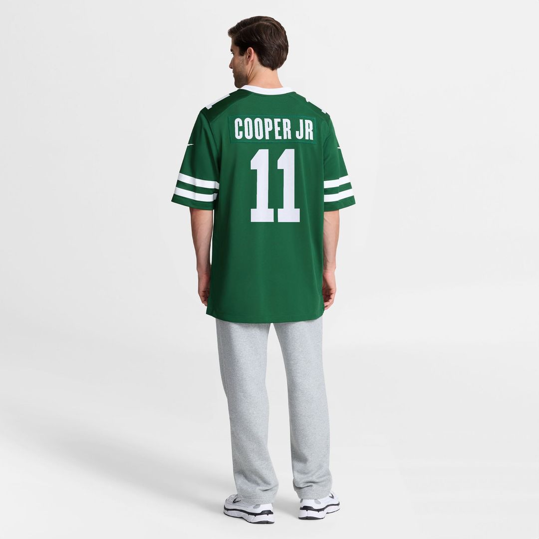 Omar Cooper Jr. New York Jets Green Team Game Jersey