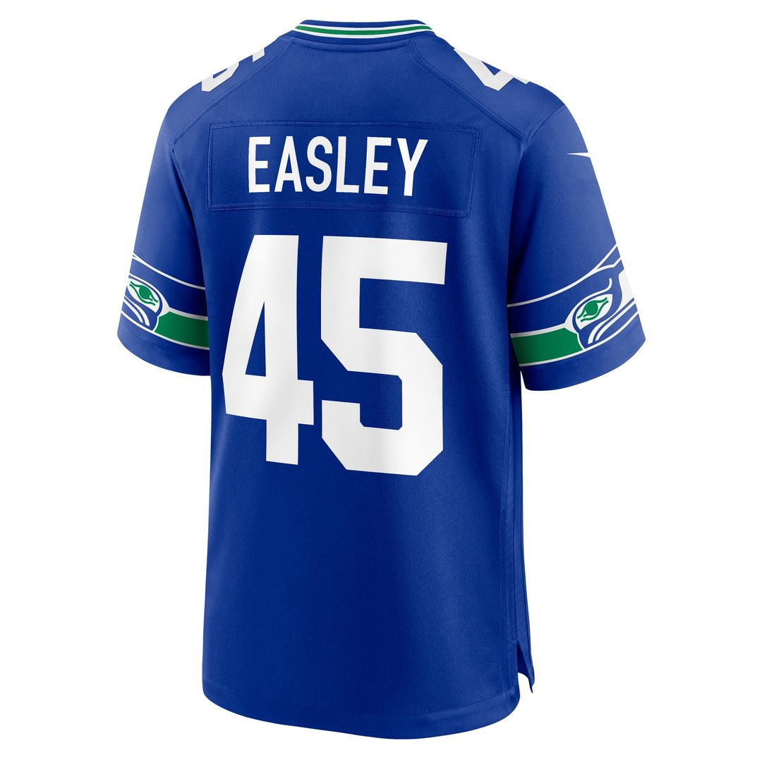Kenny Easley Seattle Seahawks Royal Retired Player Alternate Game Jersey