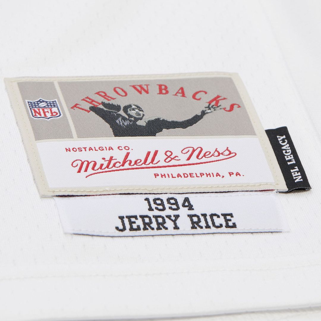 Jerry Rice San Francisco 49ers White 1994 Legacy Replica Jersey