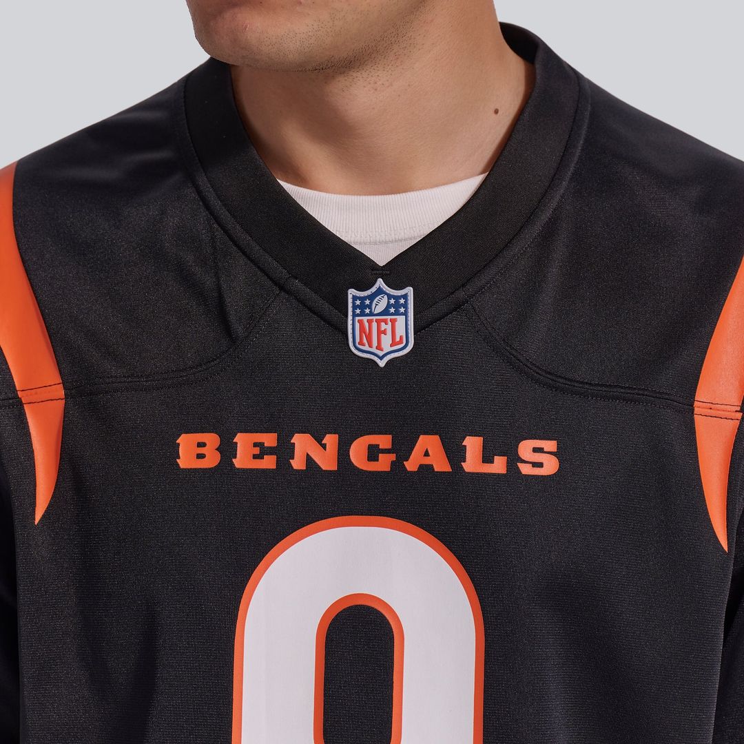 Joe Burrow Cincinnati Bengals Black Player Game Jersey