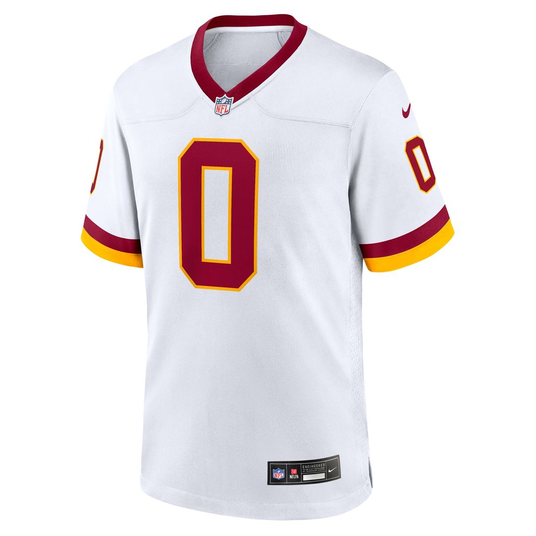 Mike Sainristil Washington Commanders Black Hail Raiser Alternate Game Jersey