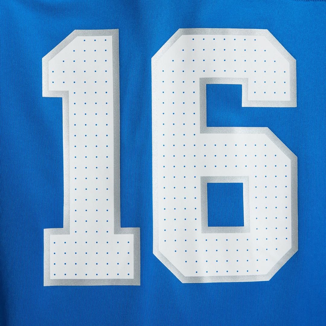 Jared Goff Detroit Lions Blue Game Jersey