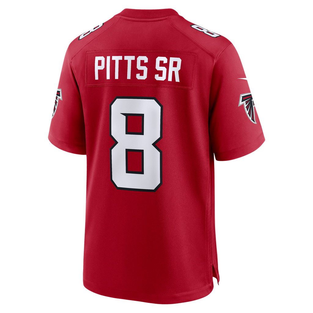 Kyle Pitts Sr. Atlanta Falcons Black Alternate Game Jersey