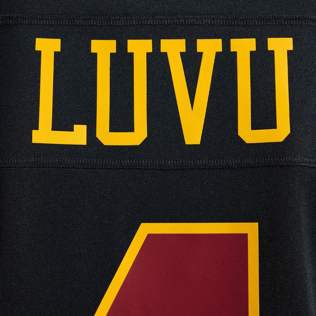 Frankie Luvu Washington Commanders Black Hail Raiser Alternate Game Jersey
