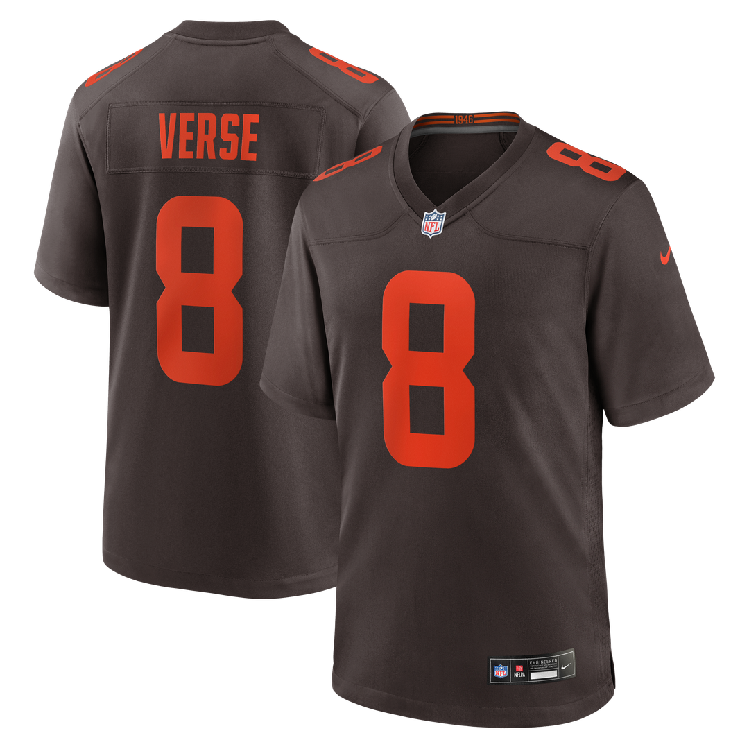 Jared Verse Cleveland Browns Brown Game Jersey