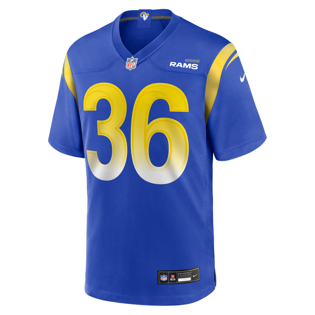 Jerome Bettis Los Angeles Rams Royal Game Retired Player Jersey