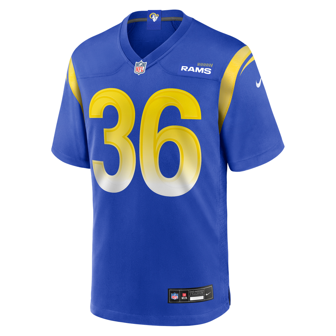 Jerome Bettis Los Angeles Rams Royal Game Retired Player Jersey