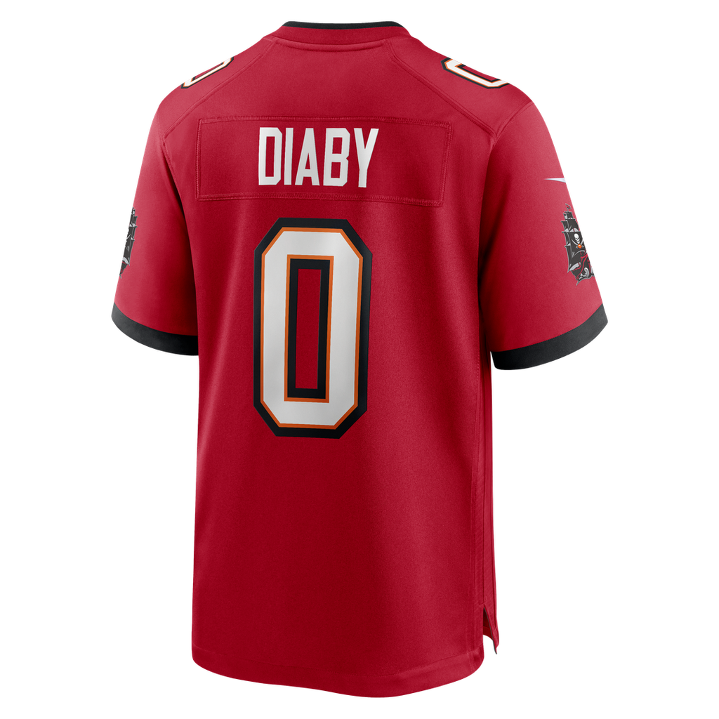 YaYa Diaby Tampa Bay Buccaneers Red Game Jersey