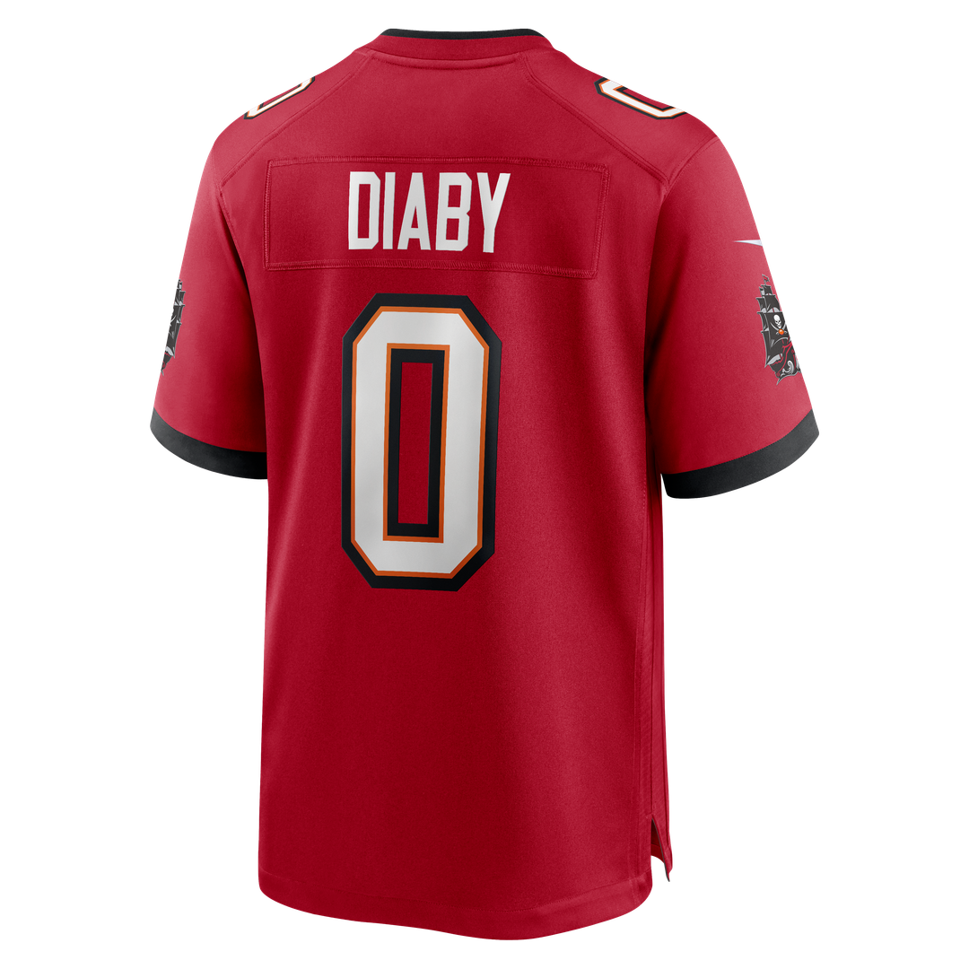 YaYa Diaby Tampa Bay Buccaneers Red Game Jersey