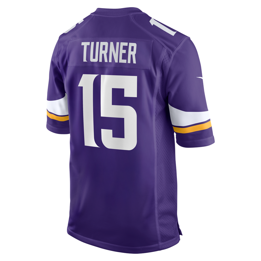 Dallas Turner Minnesota Vikings Purple Player Game Jersey