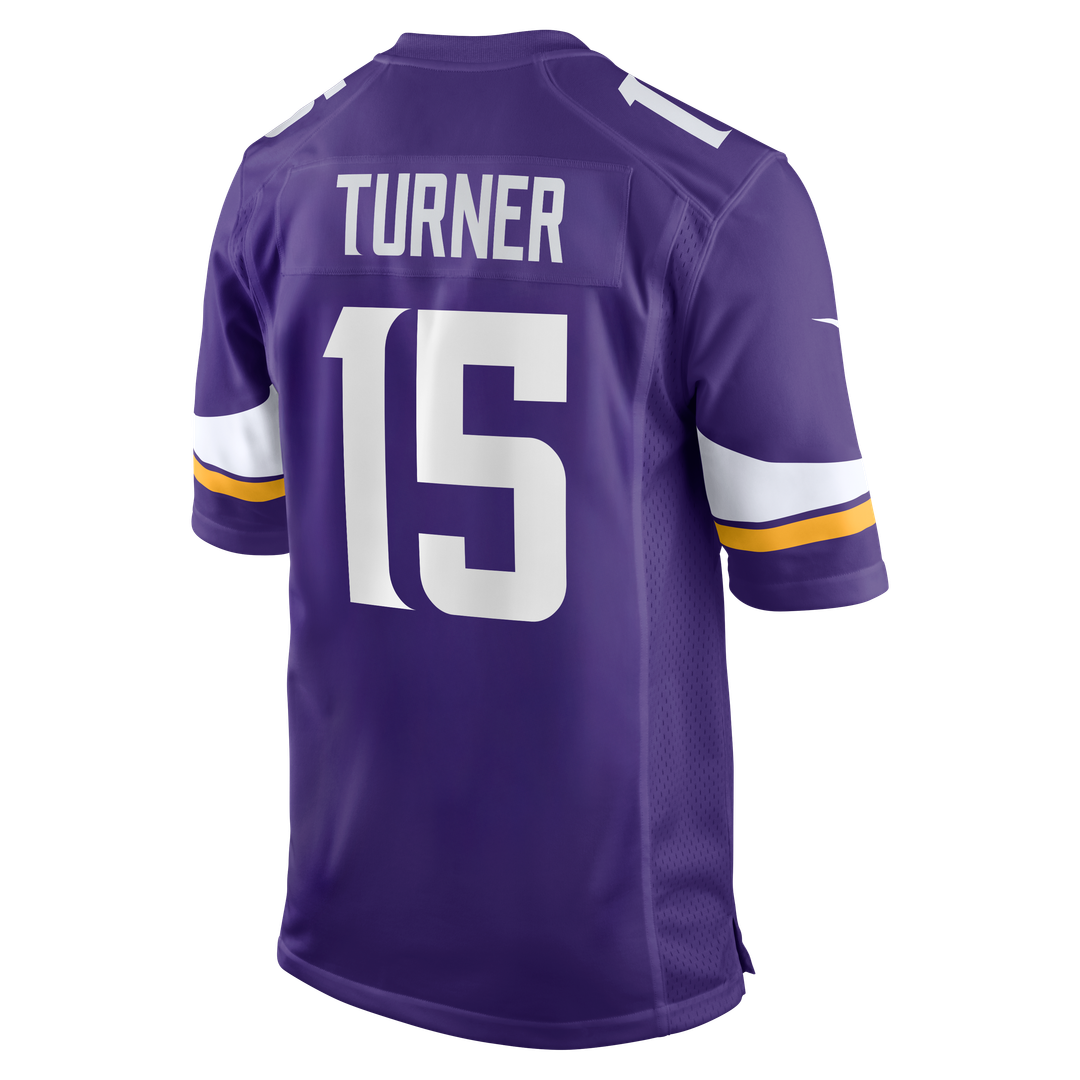 Dallas Turner Minnesota Vikings Purple Player Game Jersey