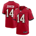 Brad Johnson Tampa Bay Buccaneers Red Game Retired Player Jersey