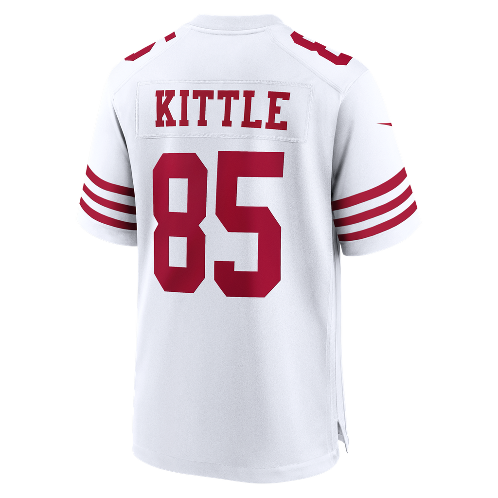 George Kittle San Francisco 49ers Scarlet 80th Anniversary Game Jersey
