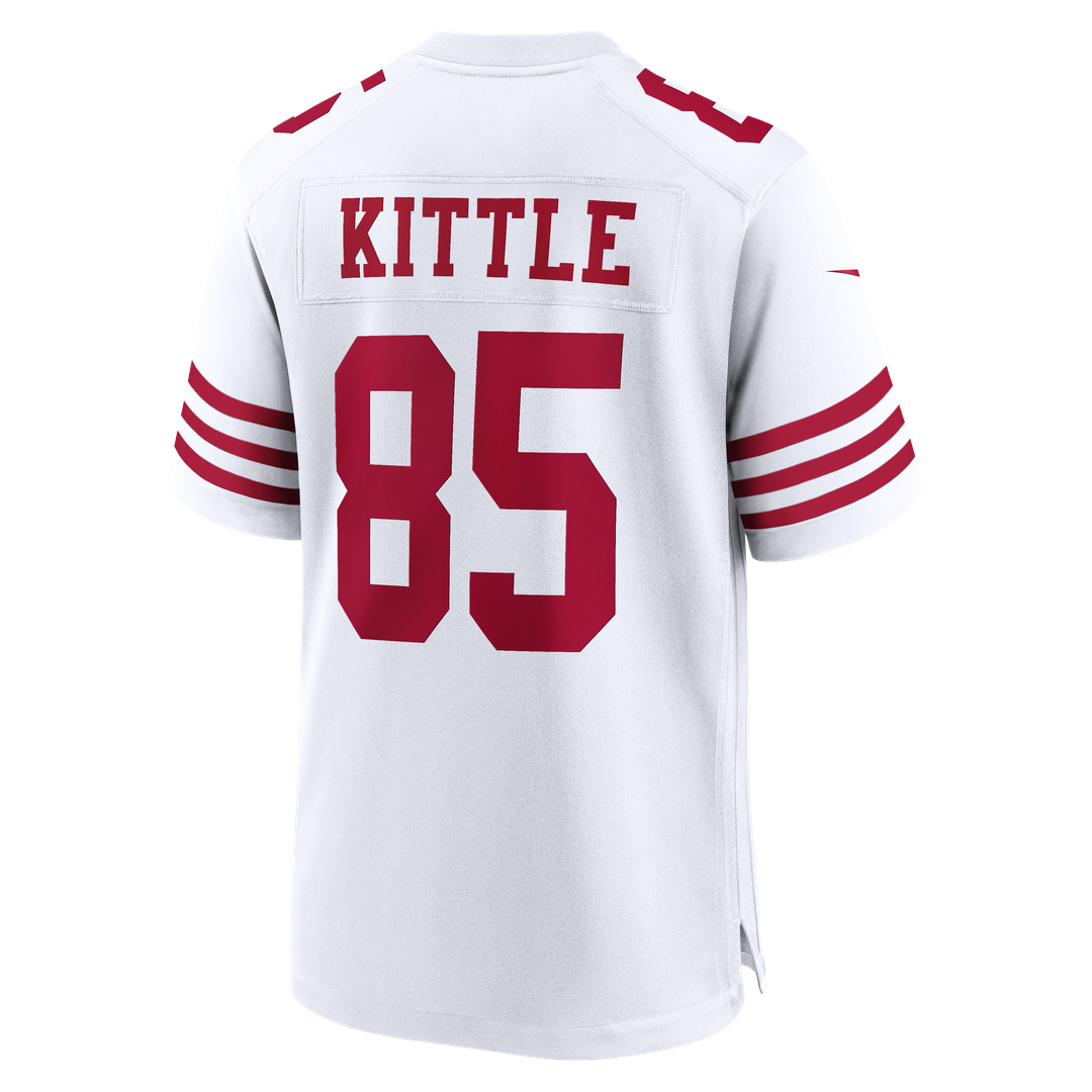 George Kittle San Francisco 49ers Scarlet 80th Anniversary Game Jersey