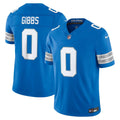 Jahmyr Gibbs Detroit Lions Blue Team Vapor F.U.S.E. Stitched Limited Jersey