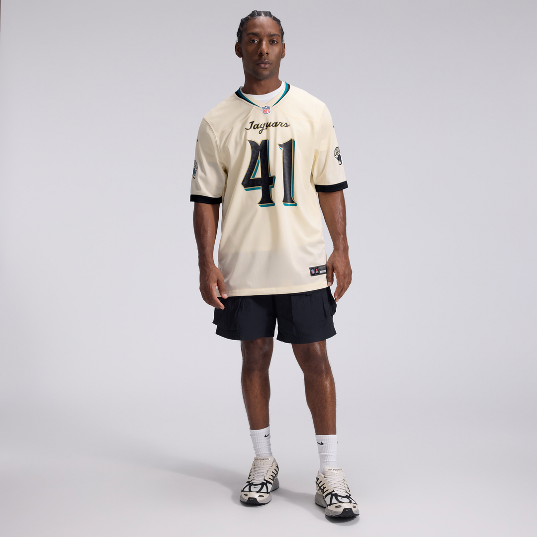 Josh Hines-Allen Jacksonville Jaguars Natural 2026 Rivalries Collection Game Jersey