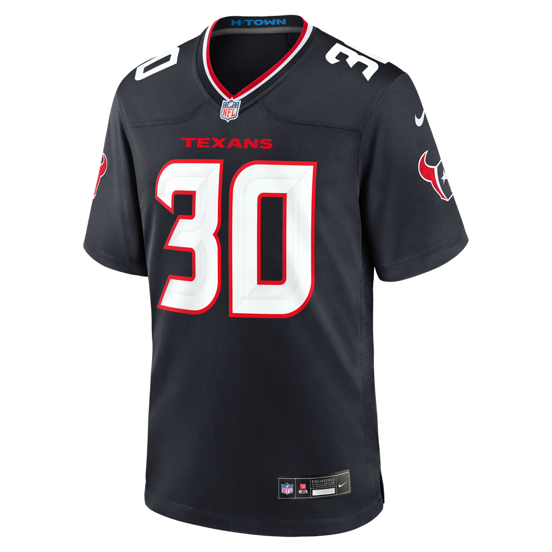 Brandon Codrington Houston Texans Navy Team Game Jersey