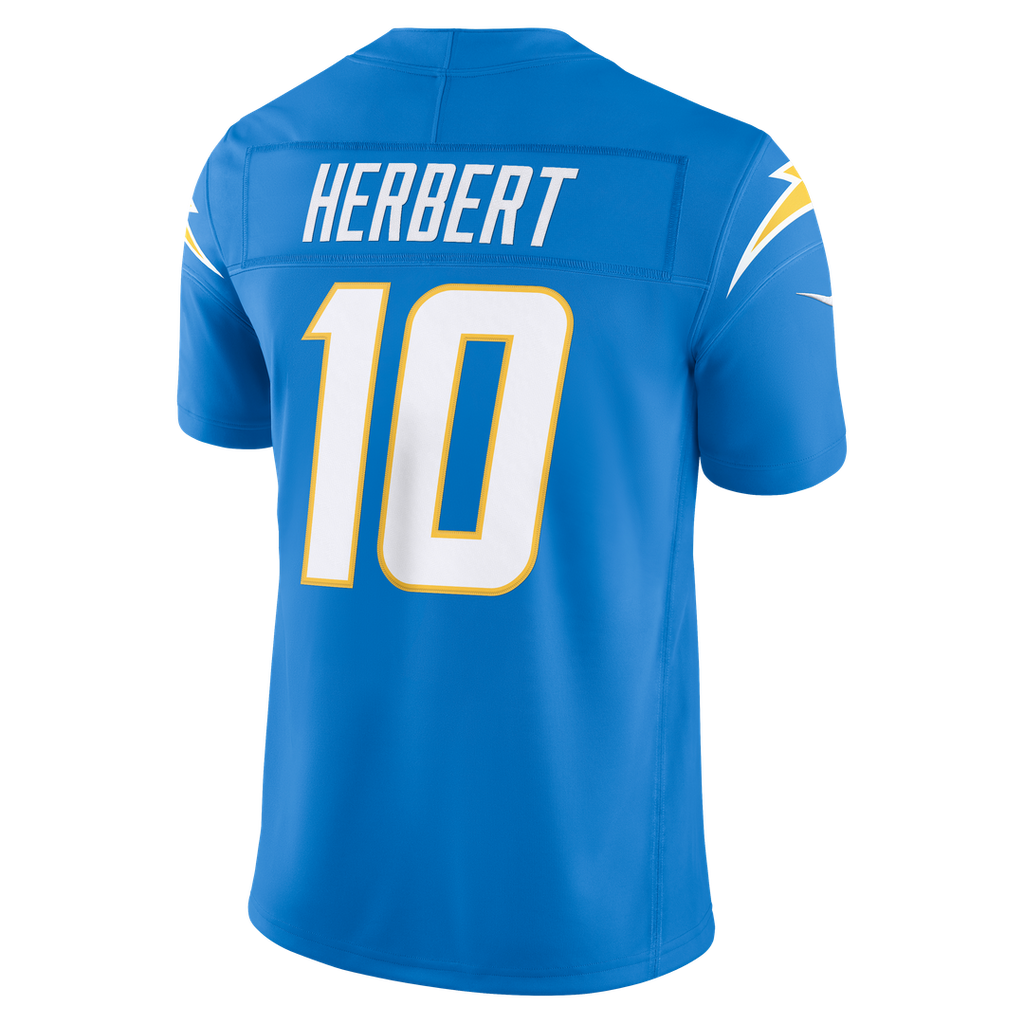 Justin Herbert Los Angeles Chargers Navy Alternate Super Chargers Vapor F.U.S.E. Stitched Limited Jersey
