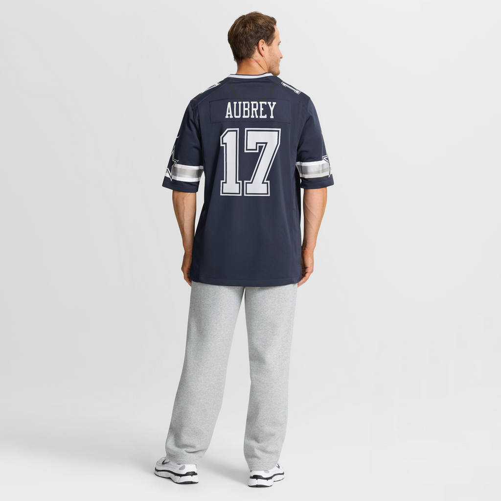 Brandon Aubrey Dallas Cowboys White Game Jersey