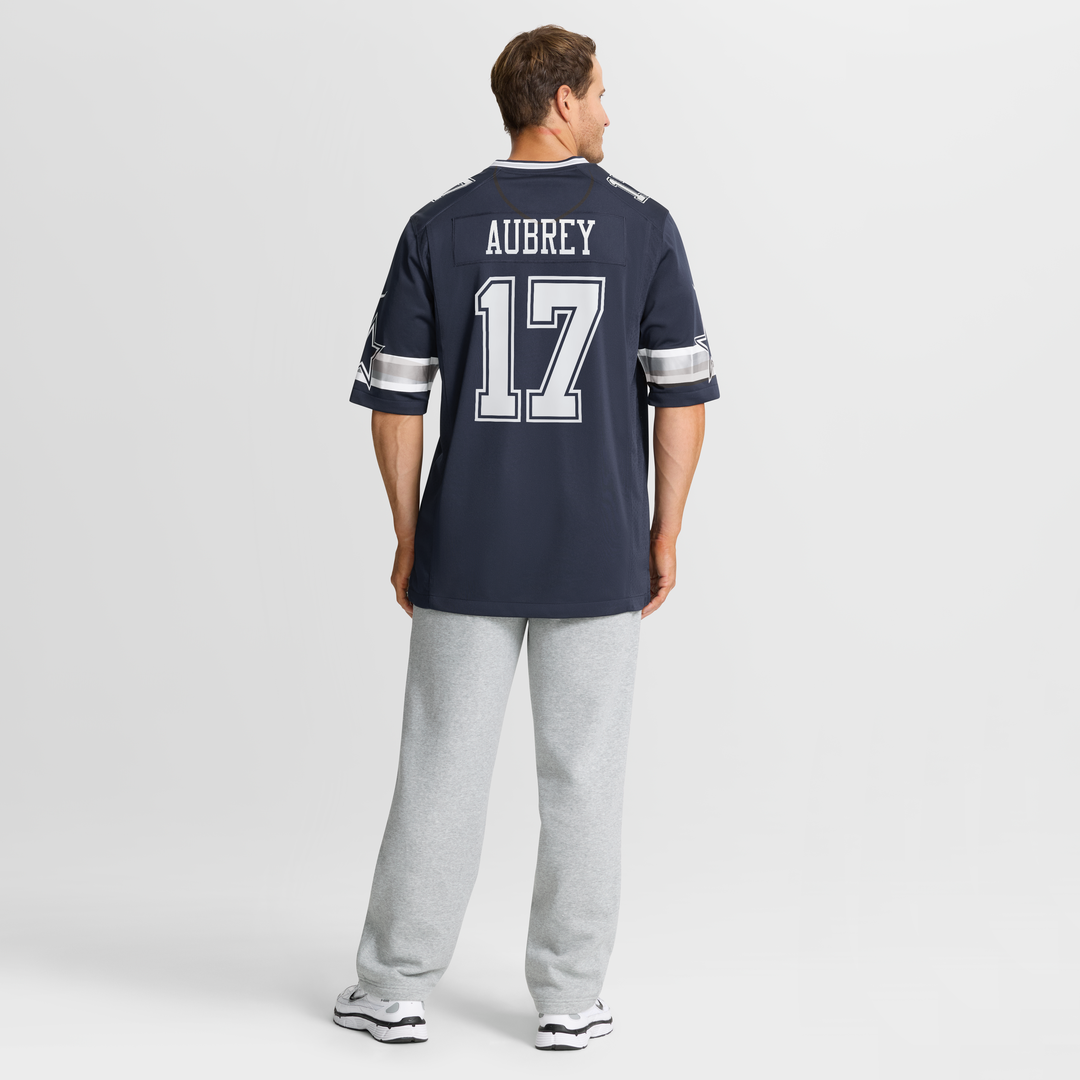 Brandon Aubrey Dallas Cowboys White Game Jersey