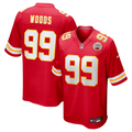 Peter Woods Kansas City Chiefs Red Team Game Jersey