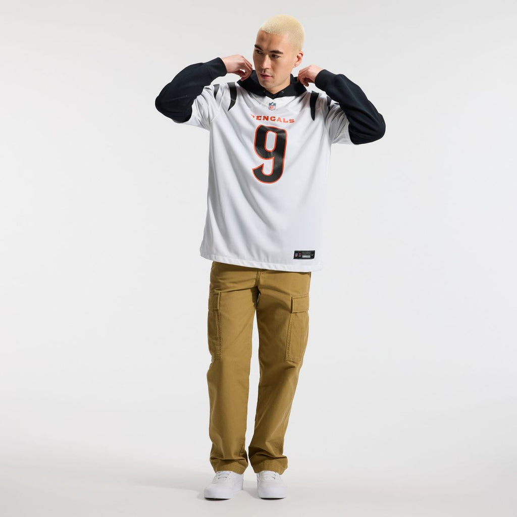 Joe Burrow Cincinnati Bengals White Game Jersey
