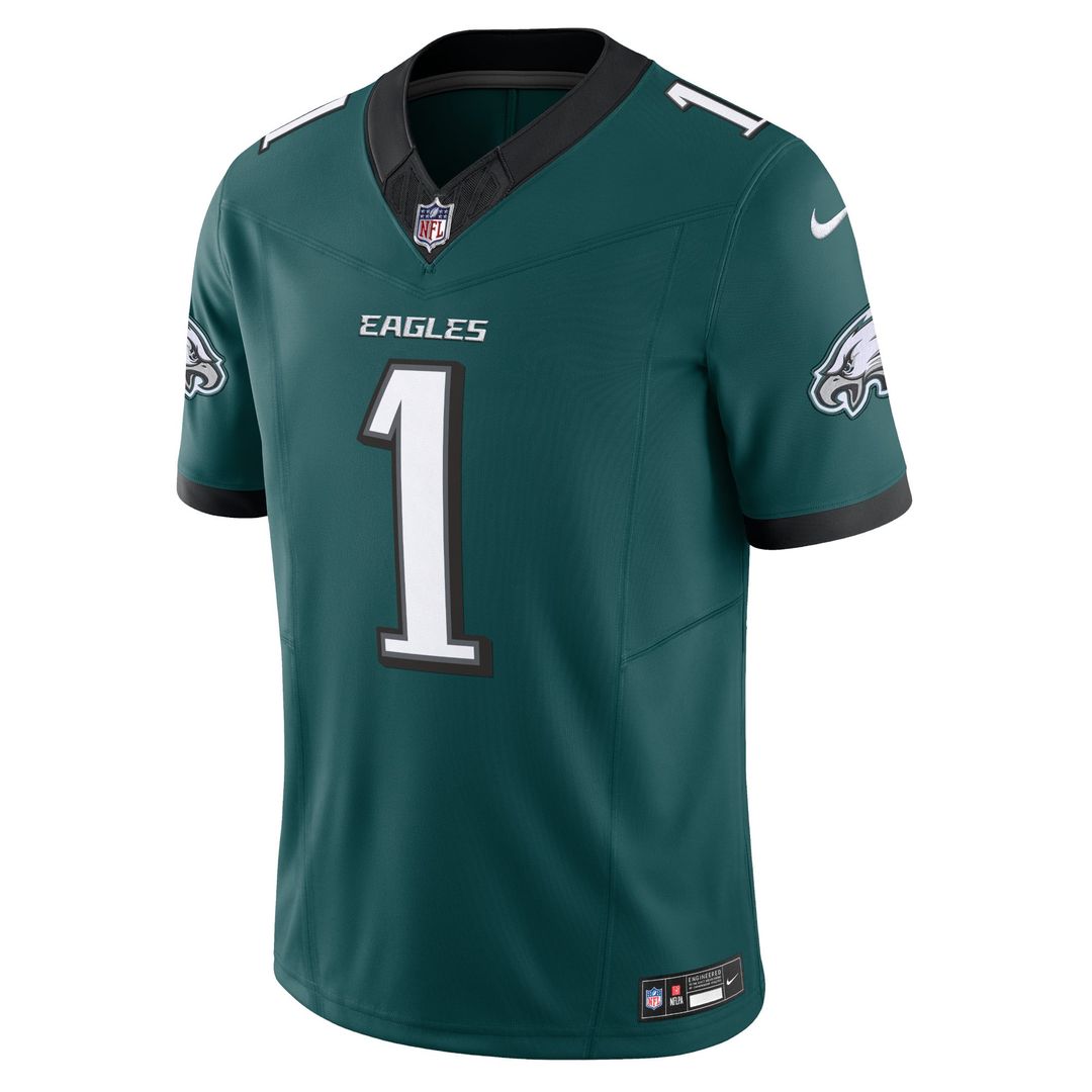 Jalen Hurts Philadelphia Eagles Kelly Green Vapor F.U.S.E. Limited Jersey