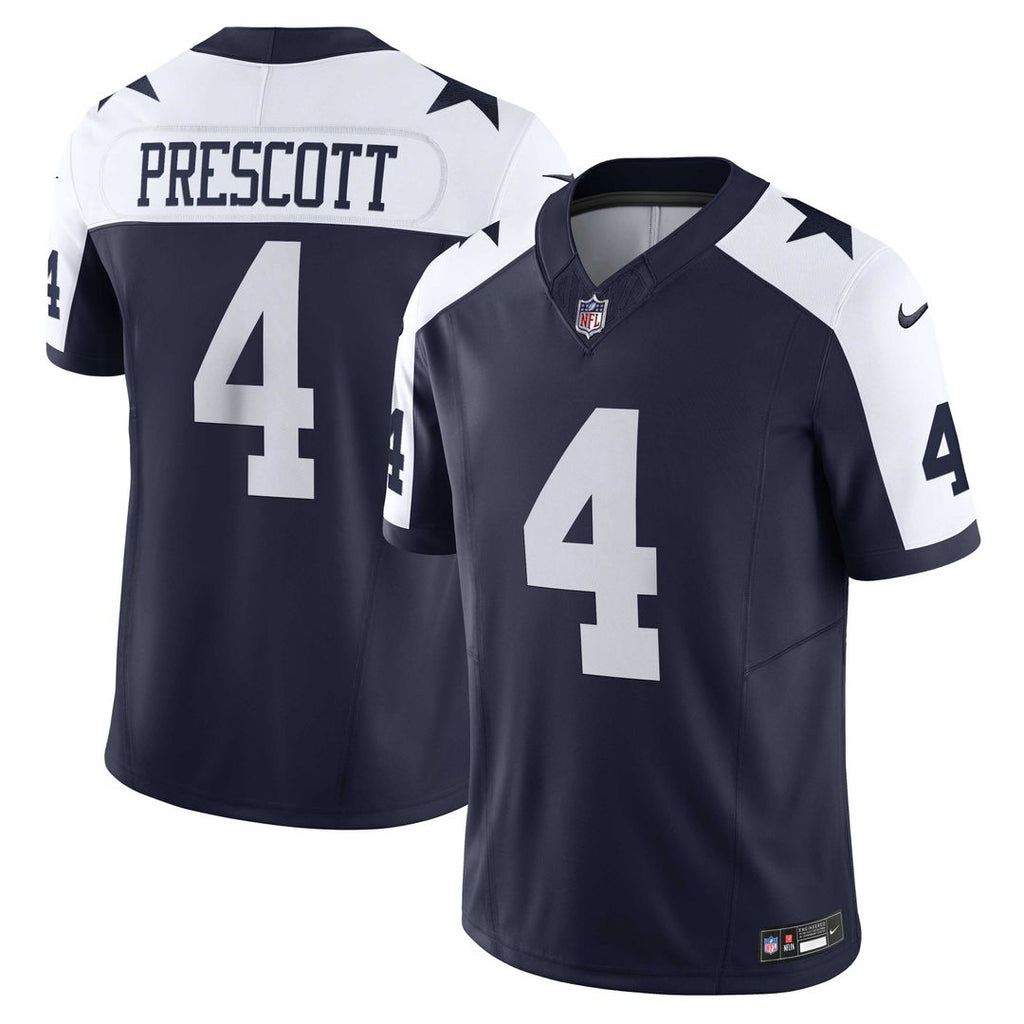 Dak Prescott Dallas Cowboys Navy Vapor F.U.S.E. Limited Jersey